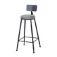 Modern Style Upholstered Counter Stool Bar-height Bar Stool with Footrest Clearhalo 'Bar Furniture' 'Bar Stools' 'bar_stools' 'furn' 'furn_bar_stools' 'Furniture' 'Kitchen & Dining Furniture' 1200x1200_76d84b01-0a2d-4139-b63b-9096eb0d69e6
