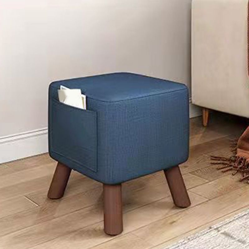 Modern Square Standard Pure Color Water Resistant Standard for Living Room Clearhalo 'furn' 'furn_ottomans_poufs' 'Furniture' 'Living Room Furniture' 'Ottomans & Poufs' 'ottomans_poufs' 1200x1200_76d8c69a-27ee-4b75-96ff-cad1234e5c01