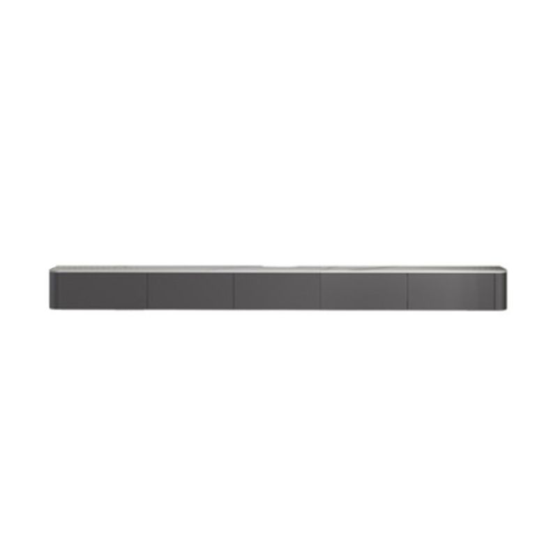 Console de support de rangement fermée, Console multimédia TV en pierre pour salon