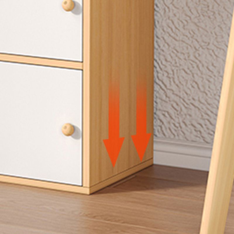 Modern Wooden Accent Cabinet Rectangle Storage Cabinet with Drawer Clearhalo 'Cabinets & Chests' 'cabinets_chests' 'furn' 'furn_cabinets_chests' 'Furniture' 'Living Room Furniture' 1200x1200_76d9835c-f3c1-43a3-a225-77d994763082