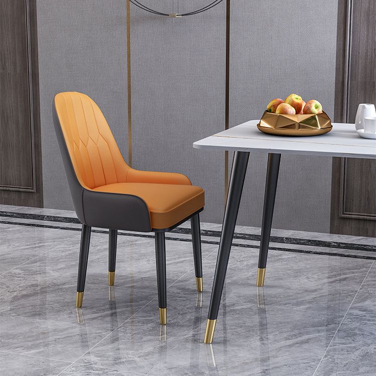 Modern 1/2/5/6/7 stukken Dinerset rechthoekige stenen eettafel voor eetkamer