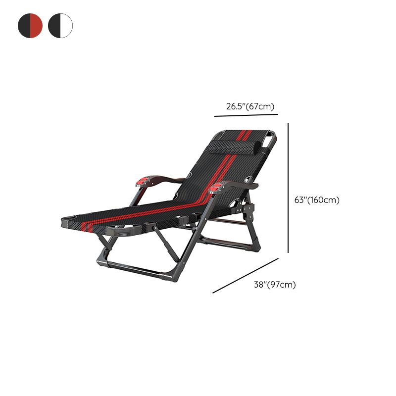 位置ロックと金属ベースを備えたブラックモダン標準リクライニング