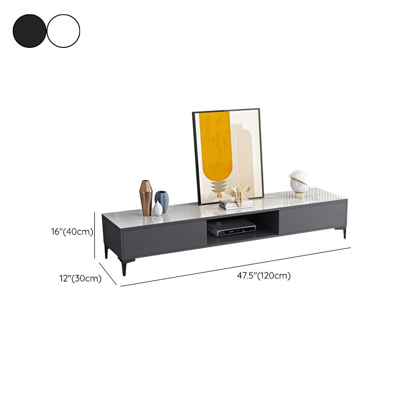 Contemporary TV Stand Console Wooden TV Media Stand for Living Room Clearhalo 'furn' 'furn_tv_stands_entertainment_centers' 'Furniture' 'Living Room Furniture' 'TV Stands & Entertainment Centers' 'TV Stands & Media Storage Furniture' 'tv_stands_entertainment_centers' 1200x1200_76dad5e4-e33e-4773-90c6-85a24a1a5972