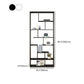 80.71"H Bookcase Open Back Contemporary Style Bookshelf for Office Home Clearhalo 'Bookcases' 'furn' 'furn_bookcases' 'Furniture' 'furniture_bookcases' 'Office Furniture' 1200x1200_76e16caa-e209-40e1-ba7e-d43ad565a2b1