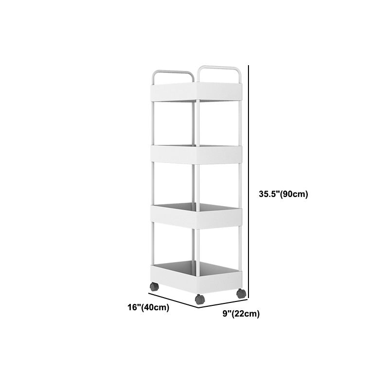 Moderne plastic boekenplank pure witte etagere open plank boekenkast
