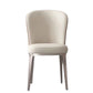 Faux Leather Side Chair Contemporary Armless Kitchen Dining Side Chair
