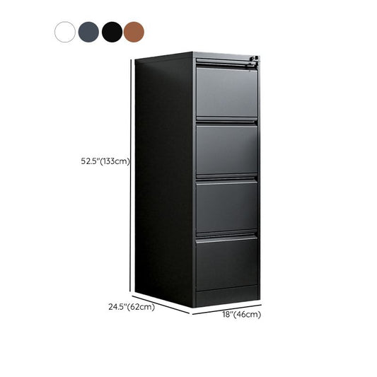 Archivo de estilo contemporáneo Archivo vertical de metal para la oficina en casa