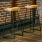 Modern Indoor Bar Stool Solid Wood Iron Legs Saddle Seat Counter Stool Clearhalo 'Bar Furniture' 'Bar Stools' 'bar_stools' 'furn' 'furn_bar_stools' 'furniture_bar_stools' 'Kitchen & Dining Furniture' 'kitchen&dining_furn' 'kitchen' 'kitchen_furn' Furniture' 1200x1200_76e46312-ab56-4c2c-a29d-c4127edc1a4d
