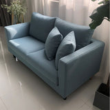 Contemporary Linen Tuxedo Arm Standard Sofa with Loose Back for Living Room Clearhalo 'furn' 'furn_sofas' 'Furniture' 'furniture_sofas' 'kitchen' 'kitchen_sofas' 'Living Room Furniture' 'Sofa' 'sofas' 1200x1200_76e58851-6474-44cc-9a59-4a220df7fe2a
