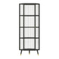 Contemporary China Cabinet Metal Storage Cabinet for Dining Room