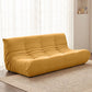 Modern Tufted Cushions Armless Living Room Wooden Standard Seating