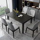 Midcentury Style Dining Room Collection Stone 4 Legs Dinette Table for Indoor Clearhalo ' dining_table' 'Dining Tables & Seating' 'Dining Tables' 'furn' 'furn_dining_table' 'Furniture' 'furniture_dining_table' 'Kitchen & Dining Furniture' 'kitchen&dining_furn' 'kitchen' 'kitchen_dining_table' 1200x1200_76ed8fca-2d46-4af9-9ca7-1d25ba738c9c
