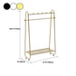 Modern Coat Rack Metal Storage Shelf Free Standing Hooks Coat Hanger