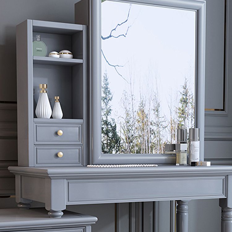 CAMPIONE CAMERA DA CAMERA VANITÀ SETTO CON SPEGNO PIEDI DRIME TAVOLO DELLA VANITÀ