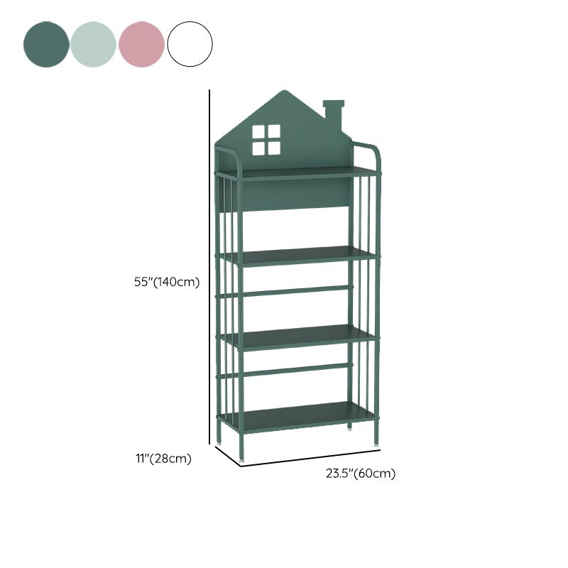 Urban Open Shelf Bookkast metalen planken omvatten boekenplank voor studieruimte