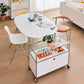 Sintered Stone Modern White Table for Restaurant Oval Dining Table with 4 Legs Clearhalo ' dining_table' 'Dining Tables & Seating' 'Dining Tables' 'furn' 'furn_dining_table' 'Furniture' 'furniture_dining_table' 'Kitchen & Dining Furniture' 'kitchen&dining_furn' 'kitchen' 'kitchen_dining_table' 1200x1200_76f2e5ec-1a5c-4e98-8806-dbb6136a28fc