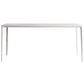 Modern White Rectangle Shape Dining Table Sintered Stone Kitchen Dining Table with 4 Legs Base Clearhalo ' dining_table' 'Dining Tables & Seating' 'Dining Tables' 'Furniture' 'furniture_dining_table' 'Kitchen & Dining Furniture' 'kitchen&dining_furn' 'kitchen' 'kitchen_dining_table' 1200x1200_76f3ab66-3939-4fed-83ba-797fda48d5eb