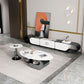Slate Top Bunching Tables Abstract Coffee Cocktail Table with Storage Drawers Clearhalo 'Coffee & Accent Tables' 'Coffee Tables' 'coffee_tables' 'furn' 'furn_coffee_tables' 'Furniture' 'Living Room Furniture' 1200x1200_76f47e00-891b-415e-9dcb-7dbc3fe7d9de
