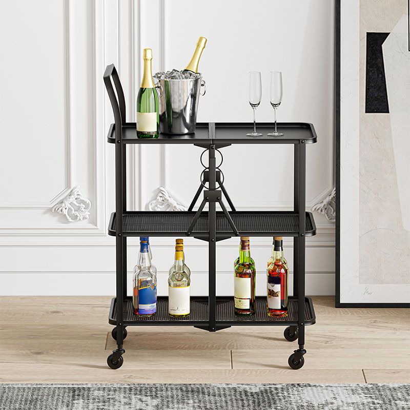 35.43 "High Rolling Contemporary Prep Table Metal Prep Table