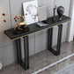 Sled Basic Console Table with Rectangle Top Sofa Console Table Clearhalo 'Console Tables' 'console_tables' 'Entry & Mudroom Furniture' 'furn' 'furn_console_tables' 'Furniture' 1200x1200_76f77961-6c81-427d-a1e6-ed7b867638eb