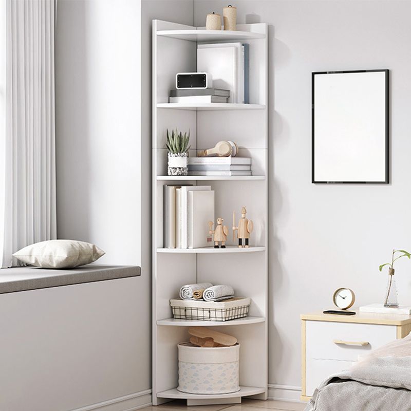 Corner Wood Accent Chest with Shelves Contemporary Side Cabinet Clearhalo 'Cabinets & Chests' 'cabinets_chests' 'furn' 'furn_cabinets_chests' 'Furniture' 'Living Room Furniture' 1200x1200_76f8e209-26be-4482-8ae0-439155c11b81