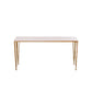 Rectangular Bar Height Table White Faux Marble Top Bistro Pub Table with 4 Legs Clearhalo 'Bar Furniture' 'Bar Tables' 'bar_tables' 'furn' 'furn_bar_tables' 'Furniture' 'Kitchen & Dining Furniture' 1200x1200_76fe1b01-367c-4992-b9a7-f5839a3cfa36