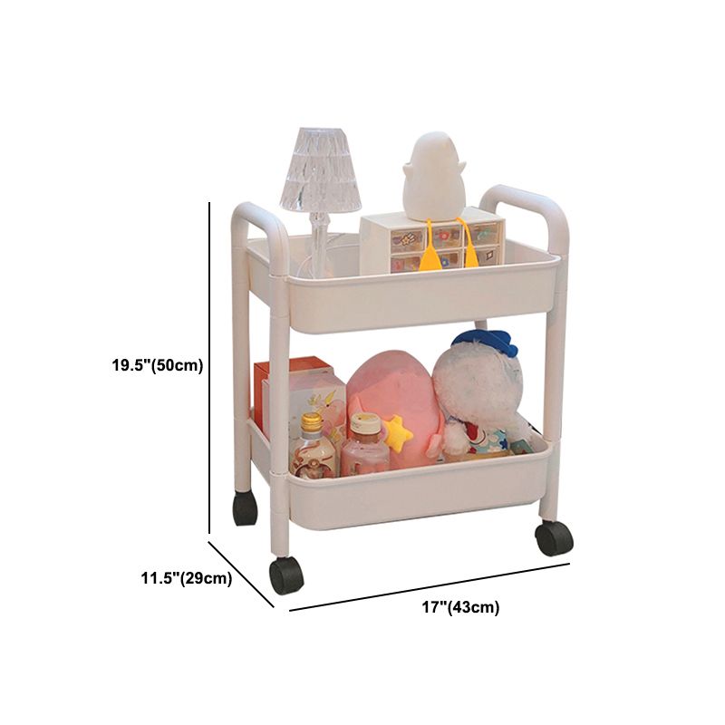 Moderne pure witte plank boekenkast etagere plastic boekenkast multi -tiers voor kantoor