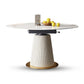 Glam Round Shape Dining Table Standard Sintered Stone Dining Table with Pedestal Base Clearhalo ' dining_table' 'Dining Tables & Seating' 'Dining Tables' 'furn' 'furn_dining_table' 'Furniture' 'furniture_dining_table' 'Kitchen & Dining Furniture' 'kitchen&dining_furn' 'kitchen' 'kitchen_dining_table' 1200x1200_77028028-7c4a-4d86-9074-e411b1037a96