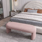 Contemporary Upholstered Bench Bedroom Seating Bench with Legs Clearhalo 'Benches' 'Chairs & Seating' 'furn' 'furn_benches' 'Furniture' 'Living Room Furniture' 1200x1200_77070701-c229-4c5b-95bf-ace7a82e1d58