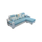 Modern Scooped Arm Sectional 106.3"L x 57"W x 35.43"H High Back Sofa with Storage Clearhalo 'furn' 'furn_sectionals' 'Furniture' 'furniture_sectionals' 'kitchen' 'kitchen_sectionals' 'Living Room Furniture' 'Sectionals' 1200x1200_77075c09-91c2-4416-87ca-7c6c43bf87be