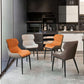 Contemporary Living Room Leather Side Chair Matte Finish Wingback Dining Chair Clearhalo ' kitchen&dining_furn' 'Dining Chairs' 'Dining Tables & Seating' 'dining_chair' 'furn' 'furn_dining_chair' 'Furniture' 'furniture_dining_chair' 'Kitchen & Dining Furniture' 'kitchen' 1200x1200_7708fae7-94a1-45ac-9c78-e5c8a33913e2