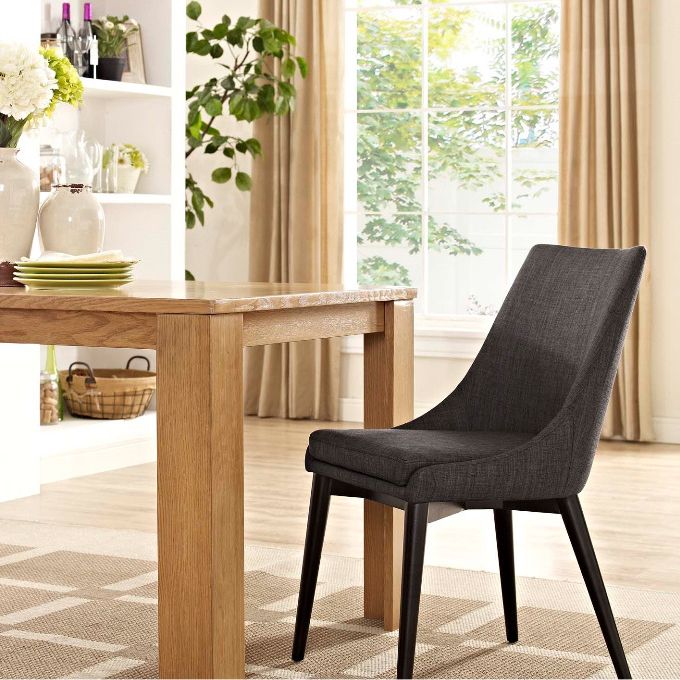 Contemporary Upholstered Restaurant Side Chair Matte Finish Parsons Dining Chair Clearhalo ' kitchen&dining_furn' 'Dining Chairs' 'Dining Tables & Seating' 'dining_chair' 'furn' 'furn_dining_chair' 'Furniture' 'furniture_dining_chair' 'Kitchen & Dining Furniture' 'kitchen' 1200x1200_77096e58-1a53-46ab-b351-44ac1ab00400