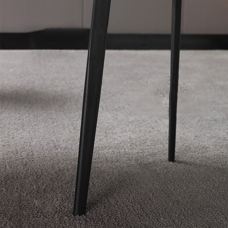 Modern Style Dining Chairs Armless Side Chairs with Metal Legs for Kitchen Clearhalo ' kitchen&dining_furn' 'Dining Chairs' 'Dining Tables & Seating' 'dining_chair' 'furn' 'furn_dining_chair' 'Furniture' 'furniture_dining_chair' 'Kitchen & Dining Furniture' 'kitchen' 1200x1200_77114570-43dc-4eba-9572-5db31ae8f0f1