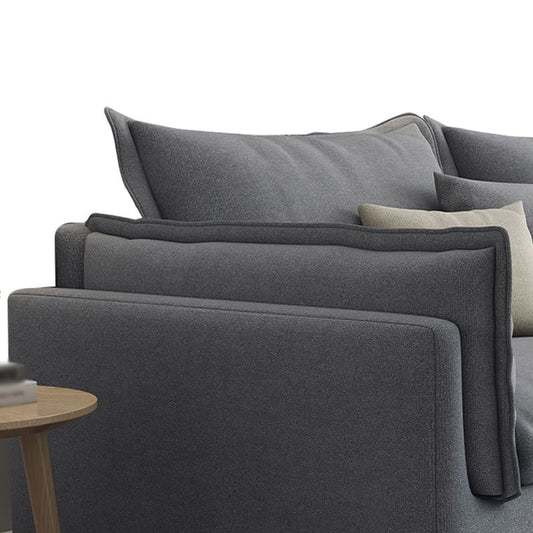 Living Room Gray Stationary Sofa Recessed Arm Standard Cushions Couch Clearhalo 'furn' 'furn_sofas' 'Furniture' 'furniture_sofas' 'Living Room Furniture' 'Sofa' 'sofas' 1200x1200_7714e78f-99af-4de9-92b5-1e2811b6c4a4