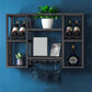 Modern Simple Wine Rack Iron Shelf Wall Mounted Wine Rack for Kitchen