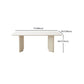 Glam Dining Table Set 1/4/5/6 Pieces with Wood Base Kitchen Furniture Set