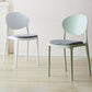 Contemporary Stackable Plastic Chair Open Back Kitchen Armless Chairs Clearhalo 'Dining Chairs' 'Dining Tables & Seating' 'dining_chair' 'furn' 'furn_dining_chair' 'Furniture' 'furniture_dining_chair' 'Kitchen & Dining Furniture' 1200x1200_77164dbd-ddb3-4bdc-9a0e-69f0a68b2568