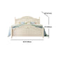 French Country Panel Bed Wood White Bed Frame with Arched Headboard Clearhalo 'Bedroom Furniture' 'Beds' 'furn' 'furn_beds' 'Furniture' 1200x1200_771a12ed-c692-4988-bc91-1b12a499a7c1