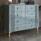 Vertical Glam Stone Storage Chest Bedroom Chest with Metal Legs Clearhalo 'Bedroom Furniture' 'Dressers & Chests' 'dressers_chests' 'furn' 'furn_dressers_chests' 'Furniture' 1200x1200_771aa2a0-f995-4e7c-b380-1d4716bfa0ac