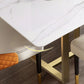 Metal Contemporary Rectangular Dining Table Sintered Stone Top Table for Dining Room Clearhalo ' dining_table' 'Dining Tables & Seating' 'Dining Tables' 'furn' 'furn_dining_table' 'Furniture' 'furniture_dining_table' 'Kitchen & Dining Furniture' 'kitchen&dining_furn' 'kitchen' 'kitchen_dining_table' 1200x1200_771c34d9-6315-4853-820d-2bf3271c9d2d