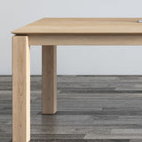 Bureau de bureau rectangulaire en bois massif 29.53 "Tall Parsons Base Writing Desk