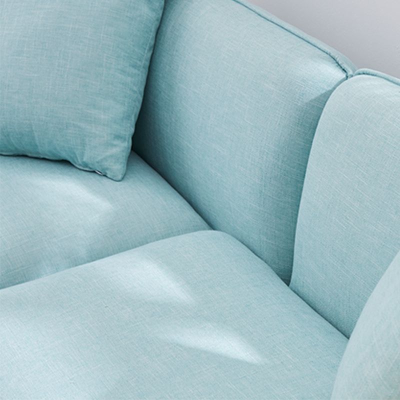 Linen Modern Sofa Square Arm 30"W Cushions Sofa for Living Room Clearhalo 'furn' 'furn_sofas' 'Furniture' 'furniture_sofas' 'kitchen' 'kitchen_sofas' 'Living Room Furniture' 'Sofa' 'sofas' 1200x1200_771ce3e4-555a-43dc-86fb-eff2db7cf891