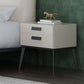 Wooden and Leather Bedside Cabinet Modern Minimalist Bedside Table with Drawers Clearhalo 'Bedroom Furniture' 'furn' 'furn_night_stand' 'Furniture' 'night_stand' 'Nightstands' 1200x1200_771fcbe9-7c6c-471a-ae59-a3223846f3a5