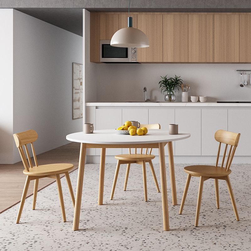 Zeitgenössischer Massivholz Windsor Essstuhl für Esszimmer