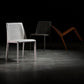 Sedie contemporanee sedie senza braccia per cucina con gambe metalliche