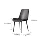 Modern Style Dining Side Chair Armless Chair for Kitchen with Steel Legs Clearhalo ' kitchen&dining_furn' 'Dining Chairs' 'Dining Tables & Seating' 'dining_chair' 'furn' 'furn_dining_chair' 'Furniture' 'furniture_dining_chair' 'Kitchen & Dining Furniture' 'kitchen' 1200x1200_7723c81c-0f39-4049-a3c4-2ddde39def33