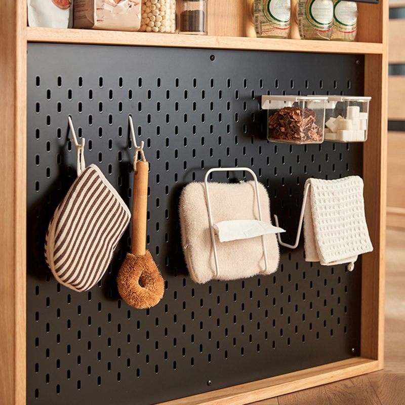 Stone Top Rectangle Kitchen Island Table with Rubberwood Base