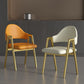 Glam Style Arm Chair 19.3" Wide Open Back Dining Side Chair Set Clearhalo 'Dining Chairs' 'Dining Tables & Seating' 'dining_chair' 'furn' 'furn_dining_chair' 'Furniture' 'Kitchen & Dining Furniture' 1200x1200_772cdb2c-cccf-4e67-93d8-b6788e6825e8