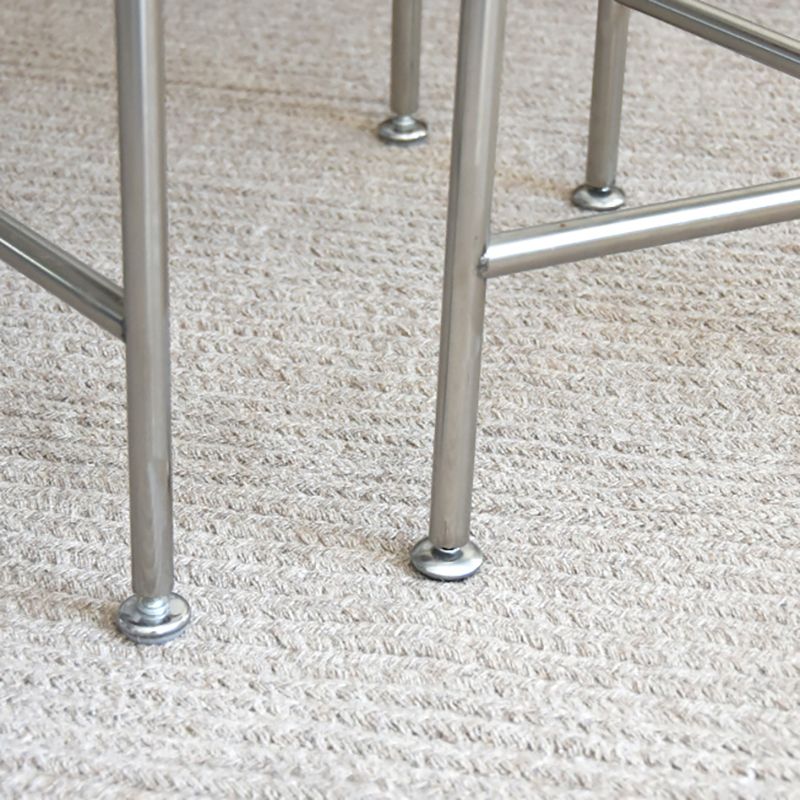 Scandinavian Glass Coffee Table with Wood Accents Cross Legs Cocktail Table Clearhalo 'Coffee & Accent Tables' 'Coffee Tables' 'coffee_tables' 'furn' 'furn_coffee_tables' 'Furniture' 'furniture_coffee_tables' 'Living Room Furniture' 1200x1200_772d1b6f-a7fa-4bf2-9d17-e87e6d0f26e6