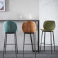 Industrial Grey Stone Pub Bar Table Indoor Iron Bar Dining Table with Double Pedestal Clearhalo 'Bar Furniture' 'Bar Tables' 'bar_tables' 'furn' 'furn_bar_tables' 'Furniture' 'furniture_bar_tables' 'Kitchen & Dining Furniture' 1200x1200_77333a37-9d8e-40bc-9796-1bfd2fae76ab